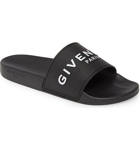 givenchy black men's shoes|givenchy slippers men.